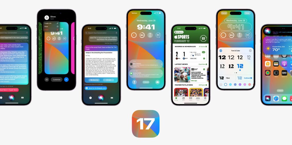 تغییرات iOS 17