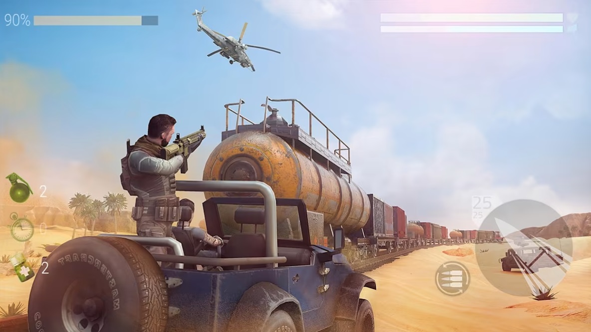 Cover Fire: Offline Shooting یک بازی آفلاین اندروید