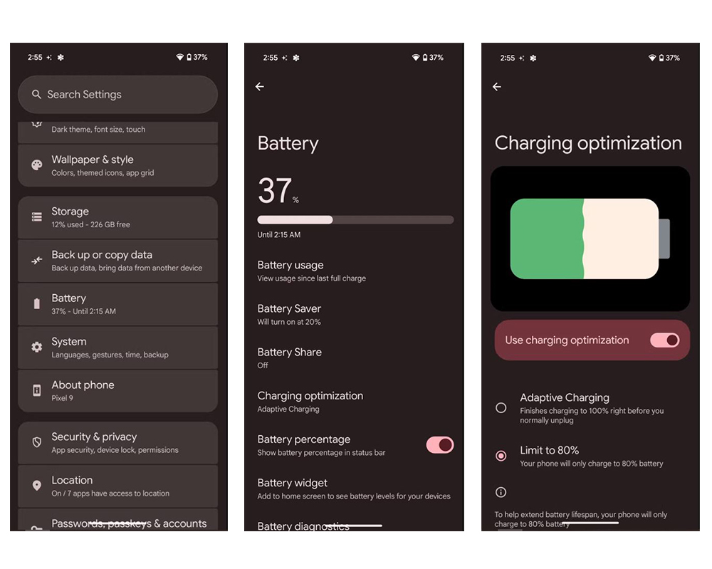مهمترین و کاربردیترین ترفند اندروید؛ محدودیت شارژ به 80% برای سلامت باتری