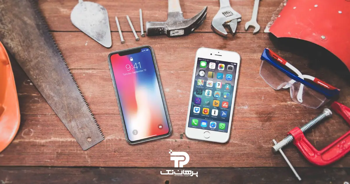 روش های عیب یابی گوشی ایفون