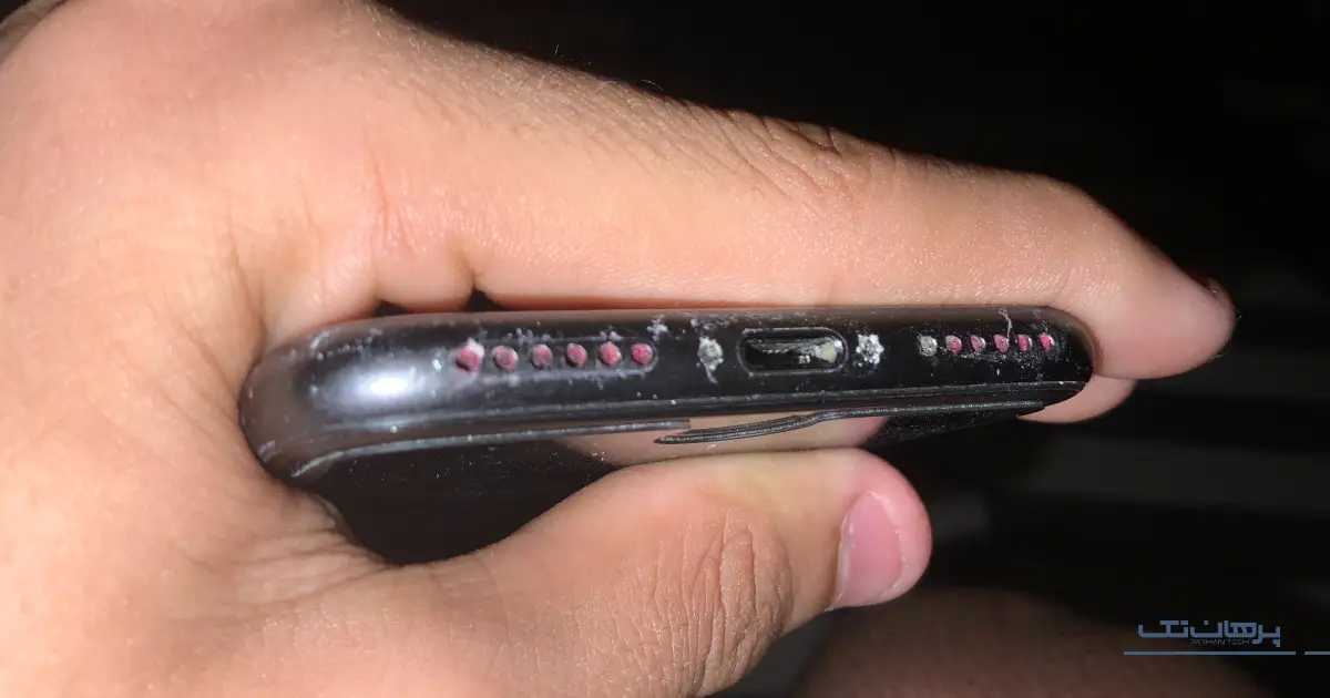 علائم کثیف بودن اسپیکر گوشی