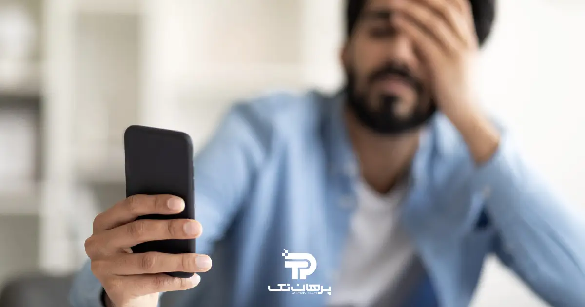 مشکل لمس گوشی