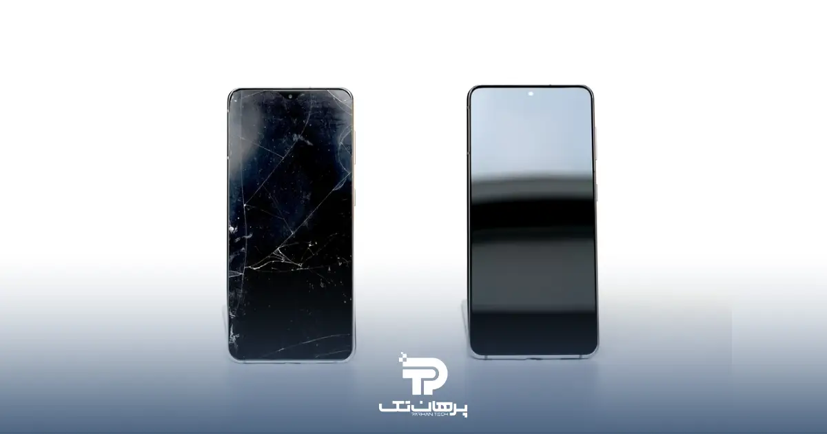 خط و خش روی صفحه نمایش گوشی