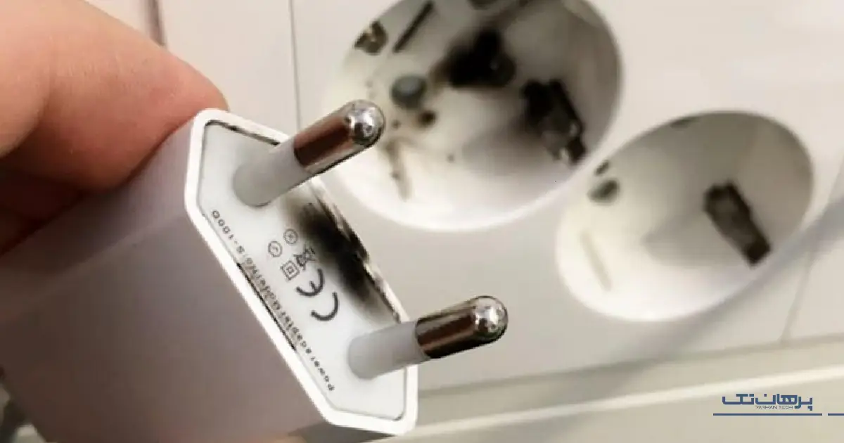 آیا سیم شارژر باعث برق گرفتگی می شود