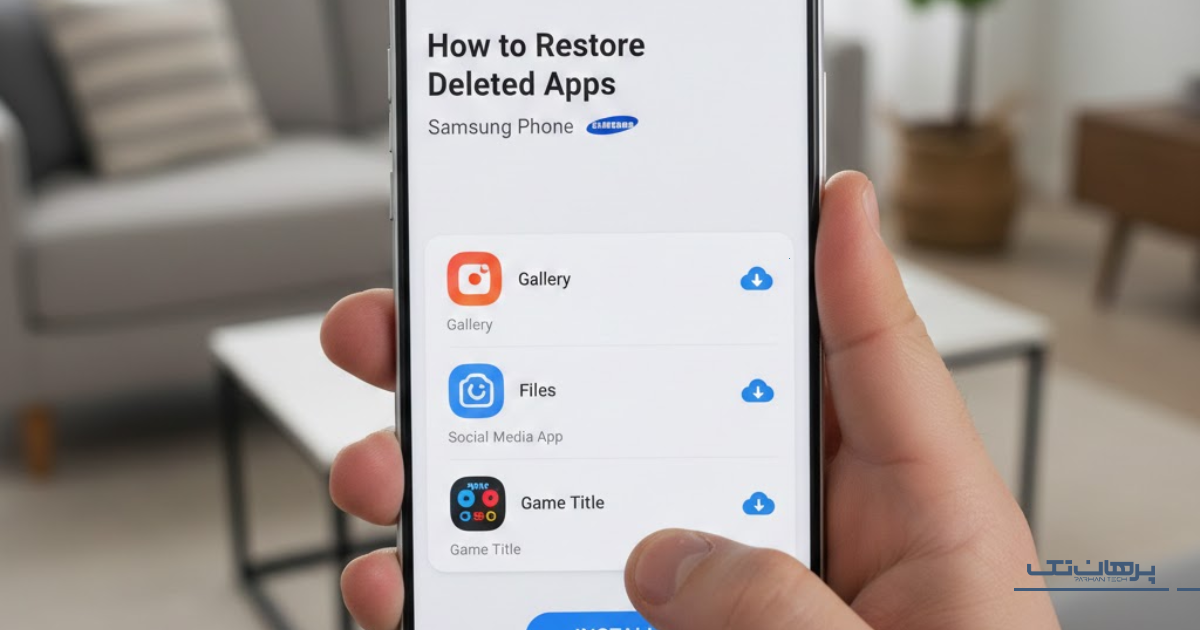 چگونه برنامه های حذف شده گوشی سامسونگ را برگردانیم؟ قدرت سطل آشغال و Samsung Cloud