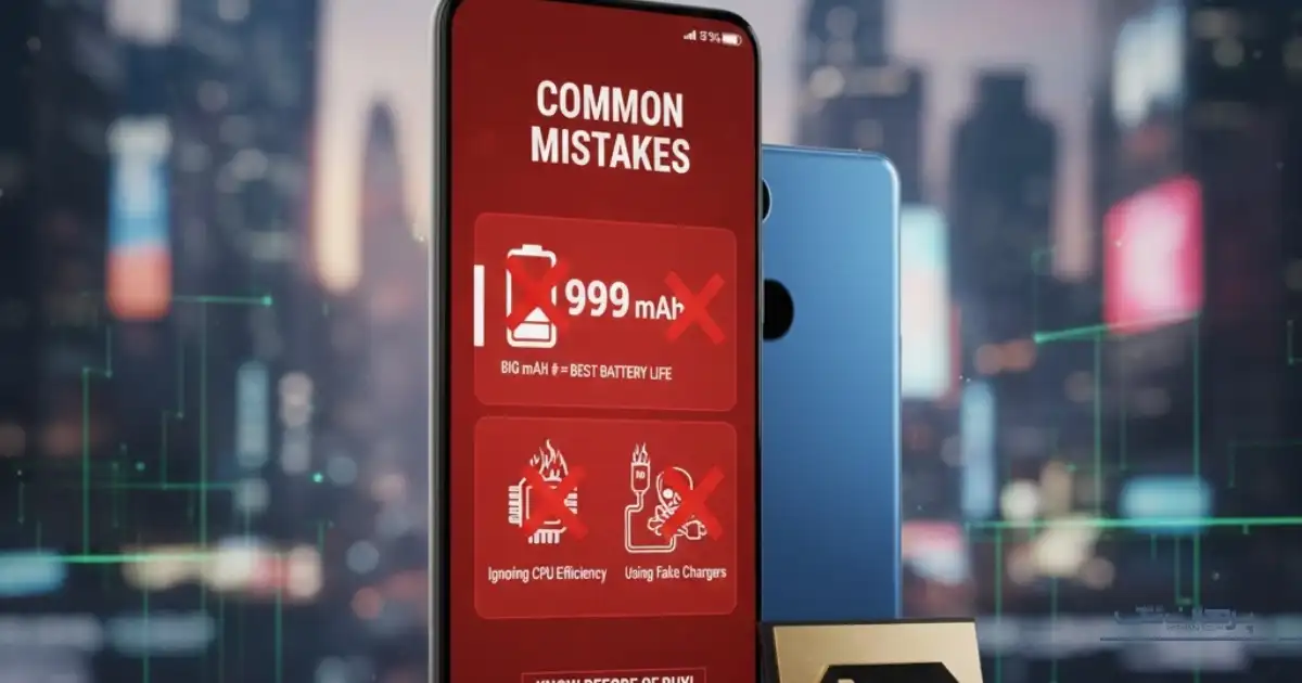 اشتباهات رایج در انتخاب بهترین گوشی از نظر باتری؛ قبل از خرید بدانید!