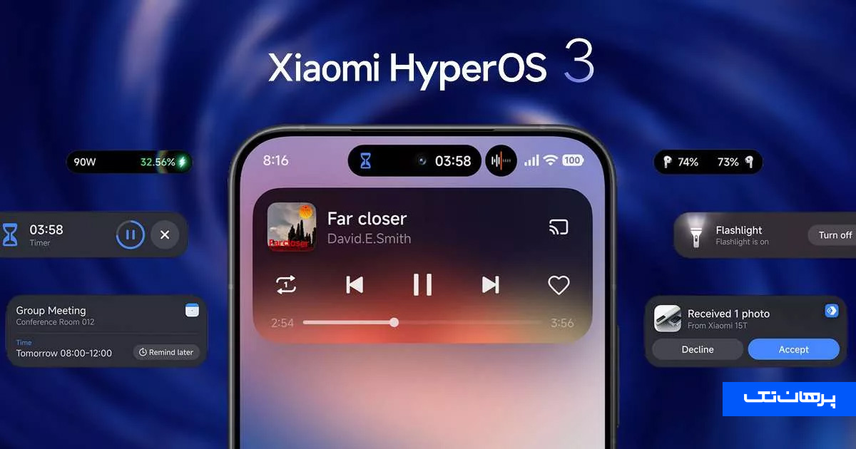 Hyperos 3 ئر شیائومی 17 پرومکس