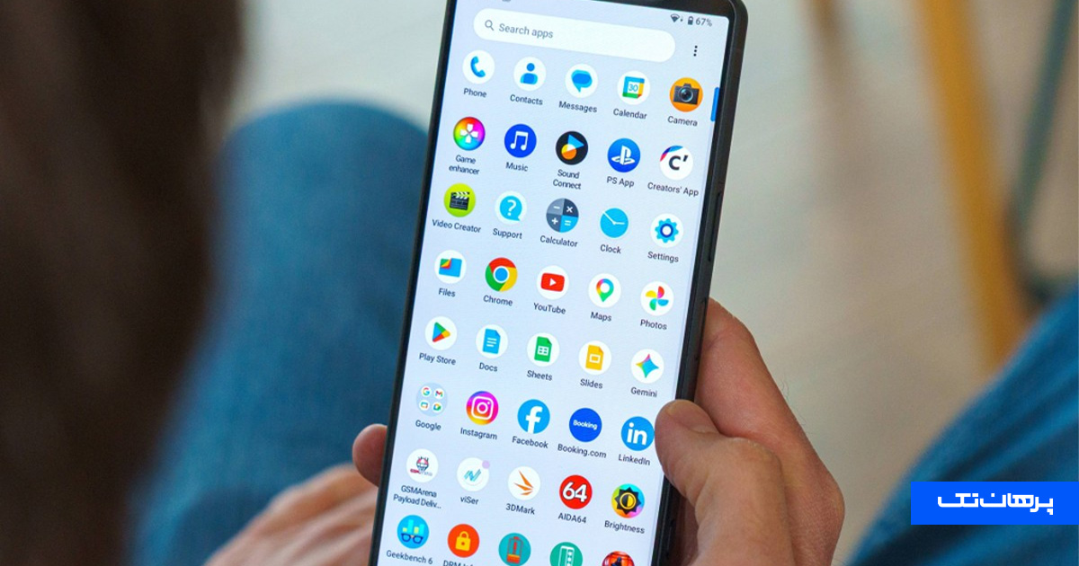 بررسی صفحه‌نمایش Sony Xperia 1 VIII