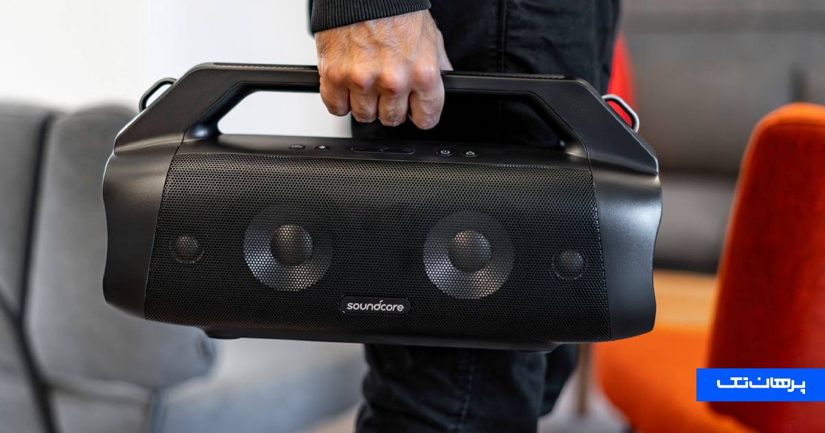 بهترین اسپیکر قدرتمند قابل حمل انکر soundcore motion boom plus