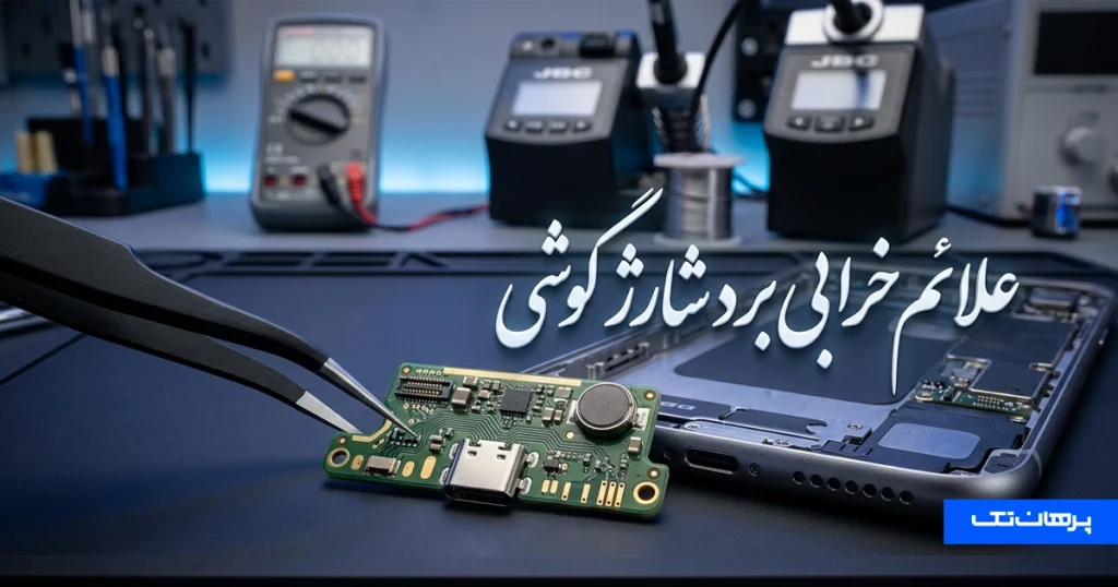 علائم خرابی برد شارژ گوشی