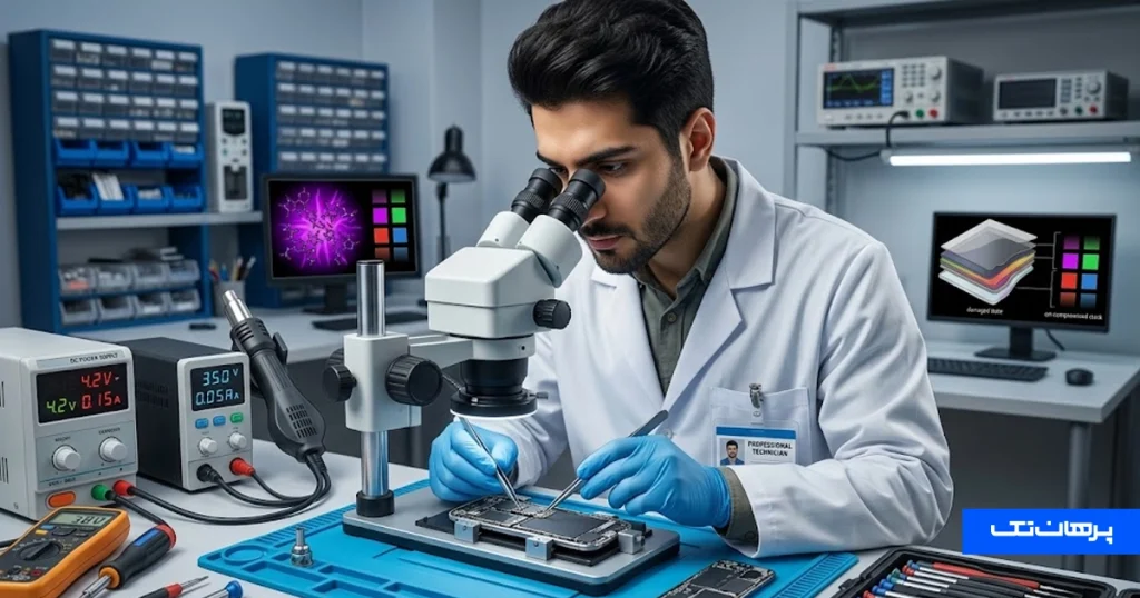 تاثیر استفاده از ابزار حرفه ای در تعمیرات موبایل